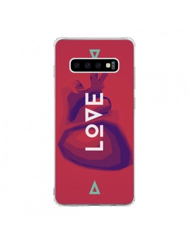 Coque Samsung S10 Love Coeur Triangle Amour - Javier Martinez