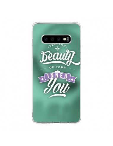 Coque Samsung S10 Beauty Vert - Javier Martinez