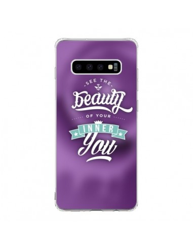 Coque Samsung S10 Beauty Violet - Javier Martinez