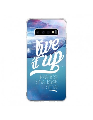 Coque Samsung S10 Last Time Bleu - Javier Martinez