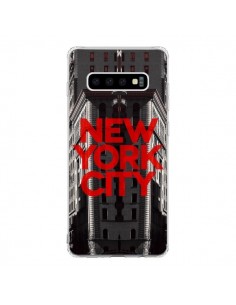 Coque Samsung S10 New York City Rouge - Javier Martinez
