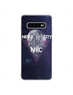 Coque Samsung S10 New York City Triangle Rose - Javier...