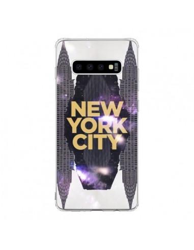 Coque Samsung S10 New York City Orange - Javier Martinez