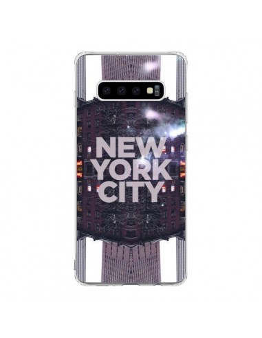Coque Samsung S10 New York City Violet - Javier Martinez