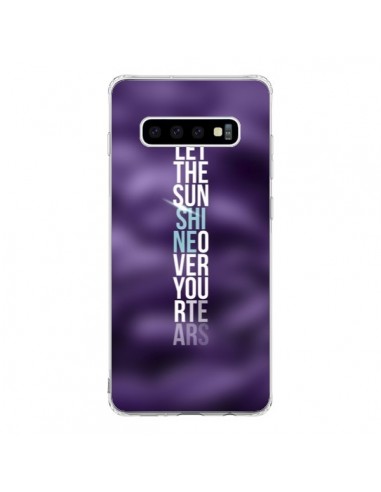 Coque Samsung S10 Sunshine Violet - Javier Martinez