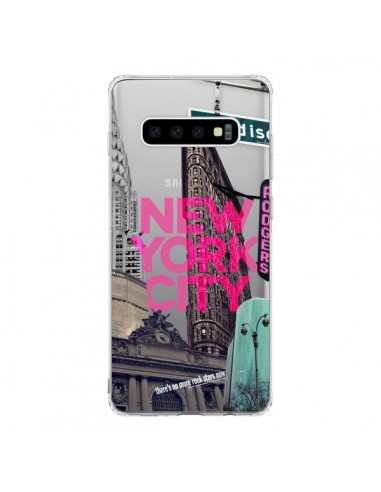 Coque Samsung S10 New Yorck City NYC Transparente - Javier Martinez