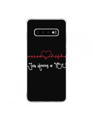 Coque Samsung S10 Just Thinking of You Coeur Love Amour - Julien Martinez