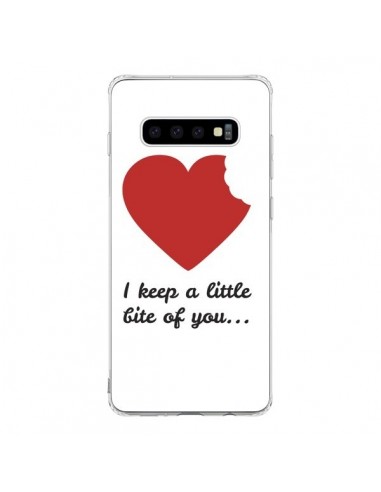 Coque Samsung S10 I Keep a little bite of you Coeur Love Amour - Julien Martinez