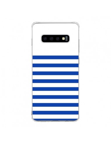 Coque Samsung S10 Mariniere Bleu - Jonathan Perez