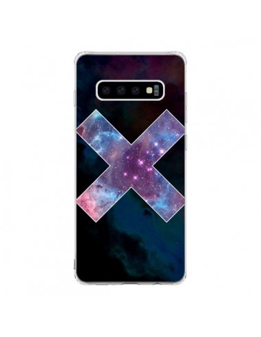 Coque Samsung S10 Nebula Cross Croix Galaxie - Jonathan Perez
