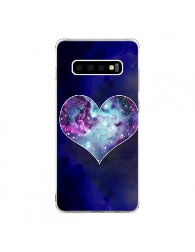 Coque Samsung S10 Nebula Heart Coeur Galaxie - Jonathan Perez