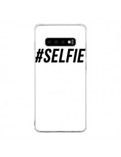 Coque Samsung S10 Hashtag Selfie Noir Vertical - Jonathan...