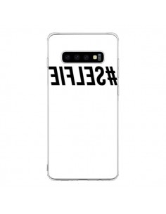 Coque Samsung S10 Hashtag Selfie Noir Inversé - Jonathan...