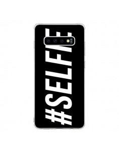 Coque Samsung S10 Hashtag Selfie Noir Horizontal -...