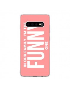 Coque Samsung S10 In our family i'm the Funny one -...