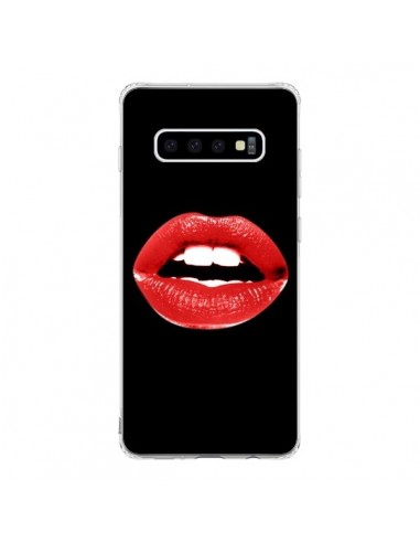 Coque Samsung S10 Lèvres Rouges - Jonathan Perez