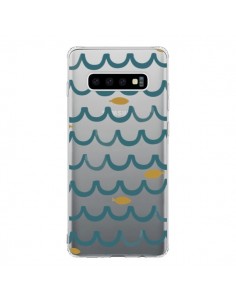 Coque Samsung S10 Poisson Fish Water Transparente -...