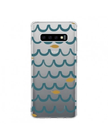 Coque Samsung S10 Poisson Fish Water Transparente - Dricia Do