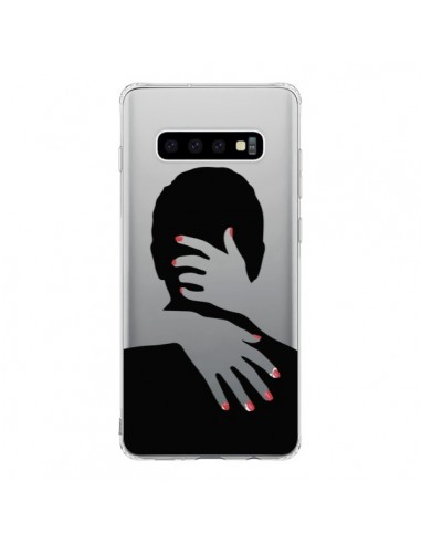 Coque Samsung S10 Calin Hug Mignon Amour Love Cute Transparente - Dricia Do