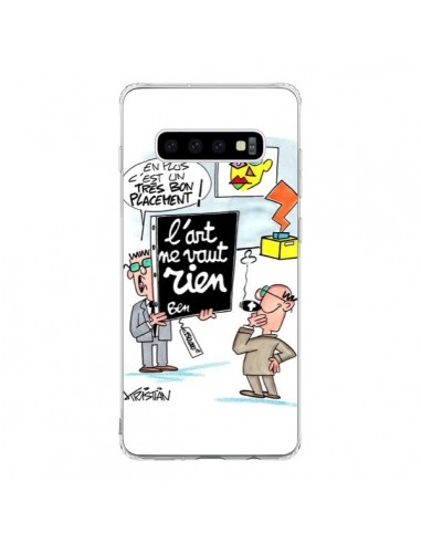 Coque Samsung S10 L'art ne vaut rien - Kristian