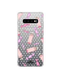 Coque Samsung S10 Candy Bonbons Transparente -...
