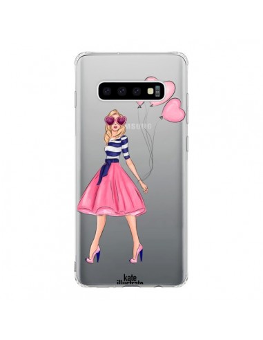 Coque Samsung S10 Legally Blonde Love Transparente - kateillustrate