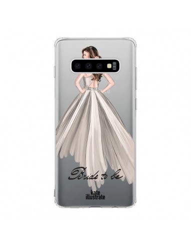 Coque Samsung S10 Bride To Be Mariée Mariage Transparente - kateillustrate