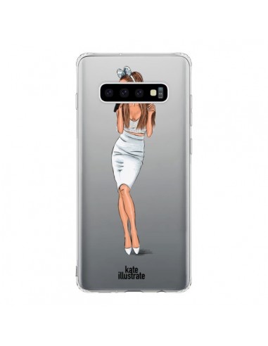 Coque Samsung S10 Ice Queen Ariana Grande Chanteuse Singer Transparente - kateillustrate