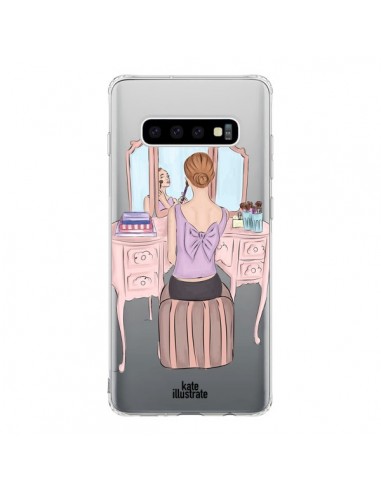 Coque Samsung S10 Vanity Coiffeuse Make Up Transparente - kateillustrate