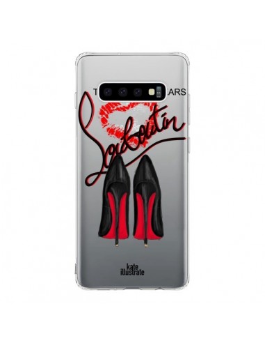 Coque Samsung S10 The Devil Wears Shoes Demon Chaussures Transparente - kateillustrate