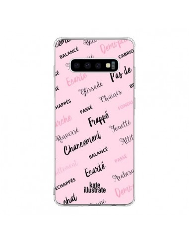 Coque Samsung S10 Ballerina Ballerine Mots - kateillustrate