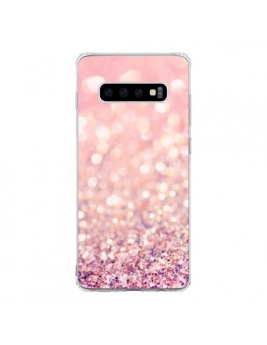 Coque Samsung S10 Paillettes Blush - Lisa Argyropoulos