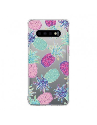 Coque Samsung S10 Ananas Pineapple Fruit Ete Summer Transparente - Lisa Argyropoulos