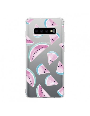 Coque Samsung S10 Pasteque Watermelon Fruit Ete Summer Transparente - Lisa Argyropoulos