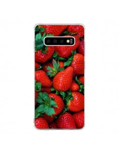 Coque Samsung S10 Fraise Strawberry Fruit - Laetitia