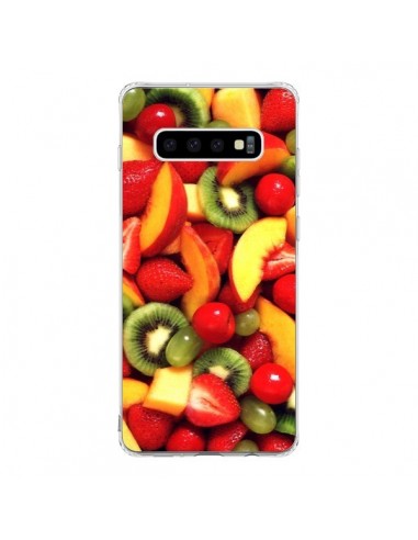 Coque Samsung S10 Fruit Kiwi Fraise - Laetitia