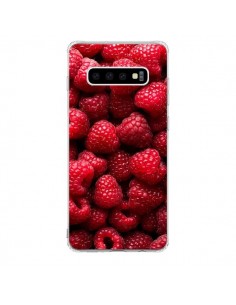 Coque Samsung S10 Framboise Raspberry Fruit - Laetitia