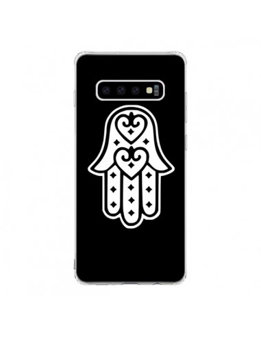 Coque Samsung S10 Main de Fatma Oeil Noir - Laetitia