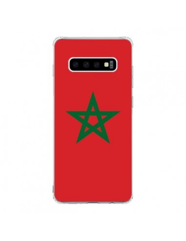 Coque Samsung S10 Drapeau Maroc Marocain - Laetitia