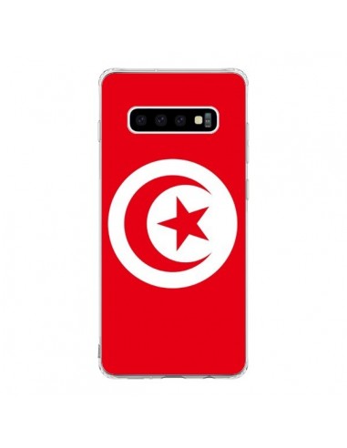 Coque Samsung S10 Drapeau Tunisie Tunisien - Laetitia