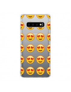 Coque Samsung S10 Love Amoureux Smiley Emoticone Emoji...