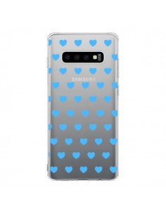 Coque Samsung S10 Coeur Heart Love Amour Bleu...