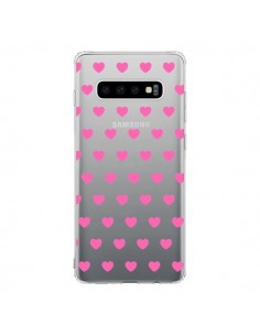 Coque Samsung S10 Coeur Heart Love Amour Rose...