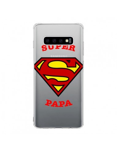 Coque Samsung S10 Super Papa Transparente - Laetitia