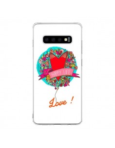 Coque Samsung S10 Love Happy Life - Leellouebrigitte
