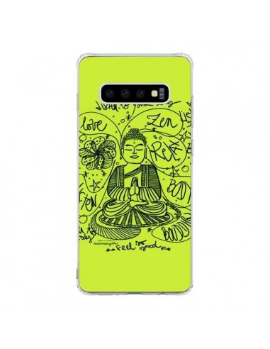 Coque Samsung S10 Buddha Listen to your body Love Zen Relax - Leellouebrigitte