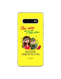 Coque Samsung S10 Etre mère est un job à plein temps Fête...