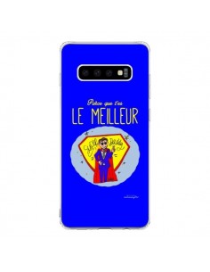 Coque Samsung S10 Le meilleur Papa Fête des Pères -...