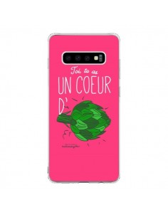 Coque Samsung S10 Toi tu as un coeur d'artichaut -...