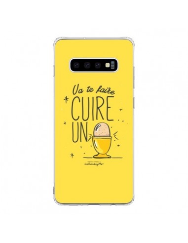 Coque Samsung S10 Va te faire cuir un oeuf jaune - Leellouebrigitte